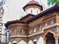 Stavropoleos Monastery Church, Central Bucharest, Romania Royalty Free Stock Photo