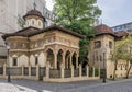 Stavropoleos Monastery, Lipscani, Bucharest, Romania Royalty Free Stock Photo