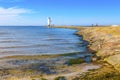 Stawa Mlyny, old beacon lighthouse in Swinoujscie, Poland