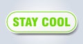 stay cool sticker.