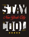 Stay cool, vector Royalty Free Stock Photo