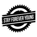 Stay forever young stamp