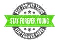 stay forever young stamp