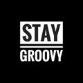 stay groovy simple typography