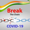 Stay Home and break the chain of CoronaVirus. Keep distance and overcome Covid-19.
