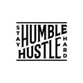 Stay Humble Hustle Hard typography. Vector illustration. Royalty Free Stock Photo