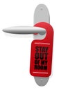 Stay Out Of My Room Sign Door Handle