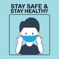 Stay safe stay healthy banner