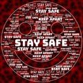 Stay Safe Keep Apart Covid-19 Outbreak Coronavirus Covid Text Header