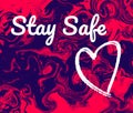 Stay Safe Message Card