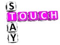 Stay Touch Crossword