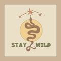 Stay Wild Aesthetic Banner Template