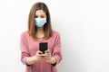 Staying in touch during covid19 pandemic Royalty Free Stock Photo