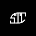 STC letter logo design on black background. STC creative initials letter logo concept. STC letter design