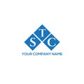 STC letter logo design on white background. STC creative initials letter logo concept. STC letter design