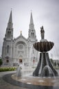 Ste Anne de Beaupre Basilica, near Quebec, Canada Royalty Free Stock Photo