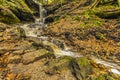 A steady stream of water flows from Horseshoe Falls Royalty Free Stock Photo