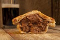 Steak and Ale Pie Royalty Free Stock Photo