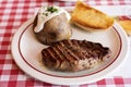 Steak and baked potato