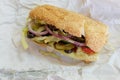 Steak and Cheese Sub Royalty Free Stock Photo