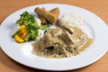 Steak Diane Royalty Free Stock Photo