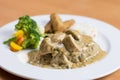 Steak Diane Royalty Free Stock Photo