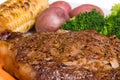 Steak dinner Royalty Free Stock Photo