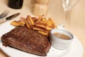 Steak frite 4 Royalty Free Stock Photo