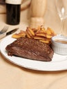 Steak frite 5 Royalty Free Stock Photo