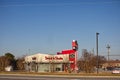 Steak Ã¢â¬â¢n Shake parked cars highwa Royalty Free Stock Photo