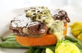 Steak With Peppercorn Sauce Royalty Free Stock Photo