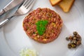 Steak Tartar Royalty Free Stock Photo