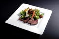 Steak with vegetables Royalty Free Stock Photo