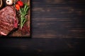 steakhouse background large copy space - stock picture backdrop