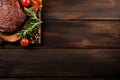 steakhouse background large copy space - stock picture backdrop