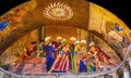 Stealing Mark's Body Mosaic Saint Mark Cathedral Venice Italy Royalty Free Stock Photo