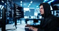 Stealing Secure Data And Information Royalty Free Stock Photo