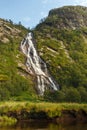 Steall Waterfall in Scotland highlands