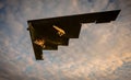 Stealth fighter bomber Royalty Free Stock Photo