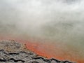 Steam and bubbles, Waiotapu, New Zealand Royalty Free Stock Photo