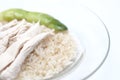 Steam Chicken over rice