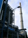 Steam chimney poer-plants PJB paiton java-bali Indonesia