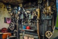 Steam Engine Cabin Royalty Free Stock Photo