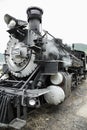 Steam engine, Durango and Silverton Narrow Gauge Railroad, Silverton, Colorado, USA