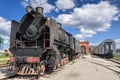 Steam engine locomotive ER type Eh2 builded at Voroshilovgrad