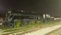 Steam Engine Train Night Scene