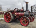 Steam engines smoking