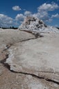 Steam and formation from Yellowstone Park Fumerole