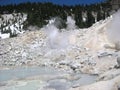 Steam from Hydrothermal Area in Lassen Volcanic National Park