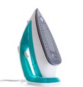 Steam iron isolated on white background Royalty Free Stock Photo